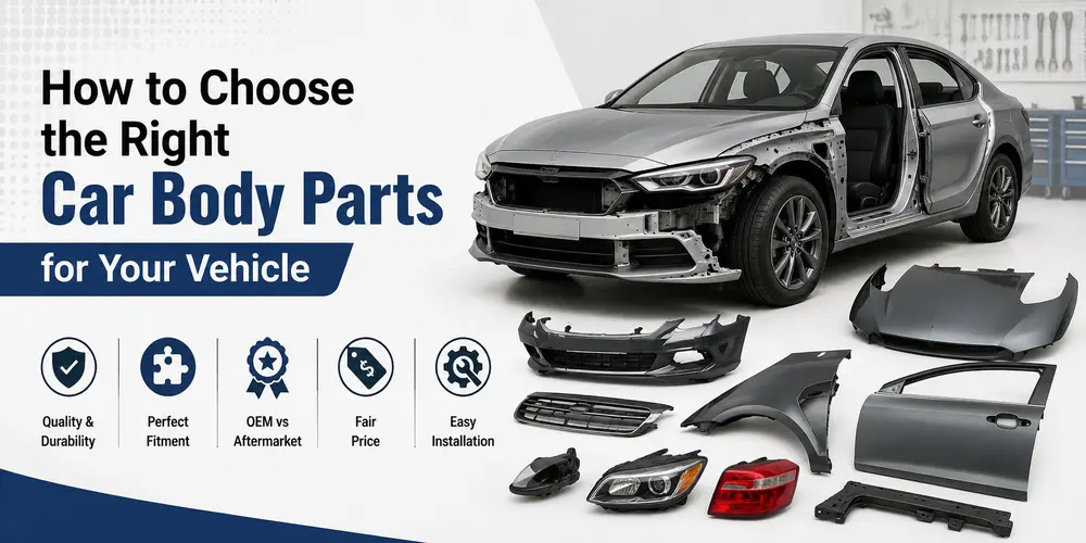 How to Choose the Right Car Body Parts for Your Vehicle