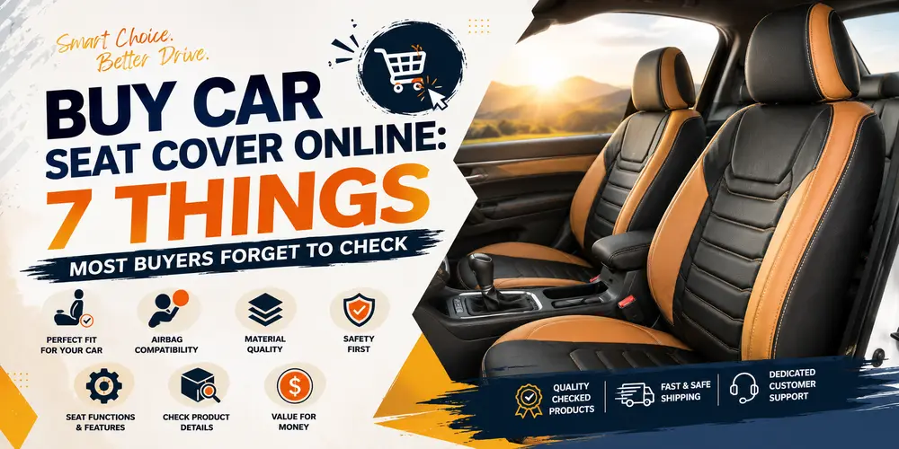 Buy Car Seat Cover Online: 7 Things Most Buyers Forget to Check