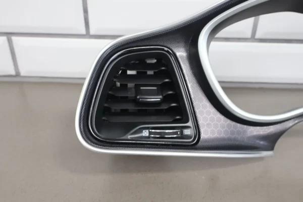 15-20-dodge-challenger-srt-speedometer-radio-dash-trim-bezel-wvents-1187661 15-20 Dodge Challenger SRT Speedometer & Radio Dash Trim Bezel W/Vents