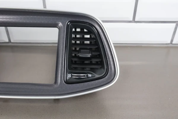 15-20-dodge-challenger-srt-speedometer-radio-dash-trim-bezel-wvents-2182876 15-20 Dodge Challenger SRT Speedometer & Radio Dash Trim Bezel W/Vents