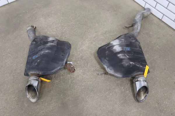 18-23-dodge-durango-srt-8-64l-oem-exhaust-mufflers-2-left-right-7454534 18-23 Dodge Durango SRT-8 6.4L OEM Exhaust Mufflers (2) Left / Right