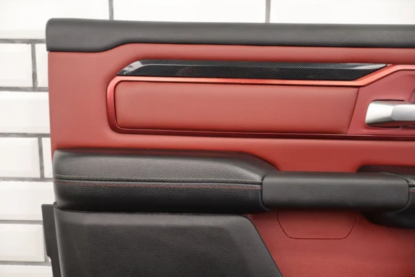 19-24-ram-1500-new-style-6-lug-crew-cab-left-driver-rear-door-trim-panel-8214303 19-24 Ram 1500 New Style (6-Lug) Crew Cab Left Driver Rear Door Trim Panel