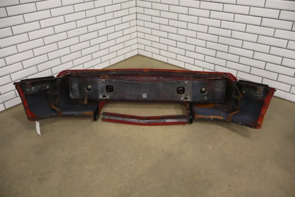1984-1989-chevrolet-corvette-c4-front-bumper-bright-red-14030201-7870690 1984-1989 Chevrolet Corvette C4 Front Bumper Bright Red 14030201