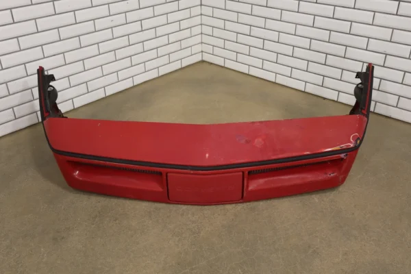1984-1989-chevrolet-corvette-c4-front-bumper-bright-red-14030201-9763729 1984-1989 Chevrolet Corvette C4 Front Bumper Bright Red 14030201