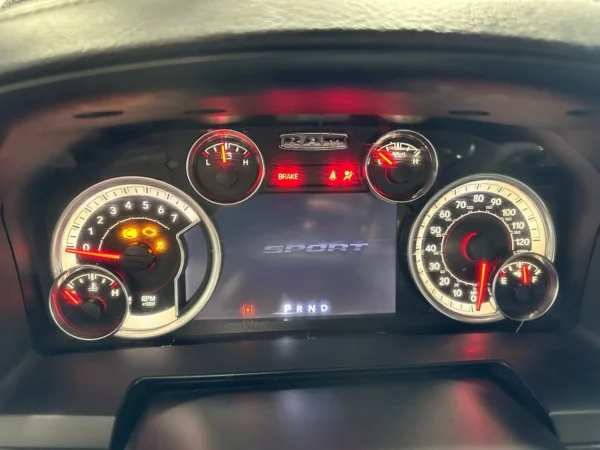 2017 Ram 1500 2500 3500 (Gasoline) 120MPH Speedometer Instrument Cluster