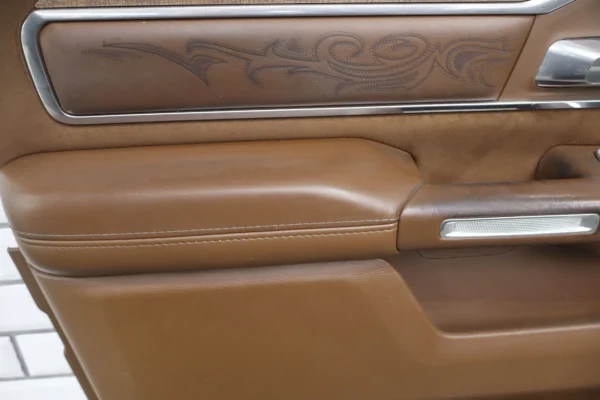 21-24-ram-1500-longhorn-left-front-door-panel-mountain-brown-n8-oem-9662485 21-24 Ram 1500 Longhorn Left Front Door Panel Mountain Brown N8 OEM