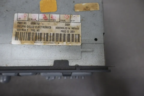 57_0c61c55b-dcd3-46bd-a816-97b5f1305d1a 1997-2002 Pontiac Firebird Trans AM Radio OEM Monsoon - CD Player Inoperative