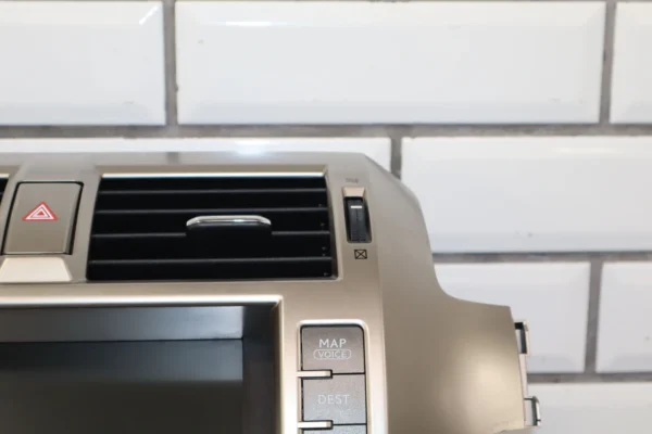 57_0db1847f-48c5-4bab-8360-a467bfc6b05e 2010-2012 Lexus GX460 In-Dash Display Screen W/Climate Controls-Vents-Bezel