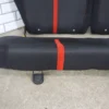 57_0e972f99-a266-4451-a39a-cc94e26053d8 2012-2017 Fiat 500 Abarth (1.4L Turbo 2-Door) Cloth Rear Seat Black/Red