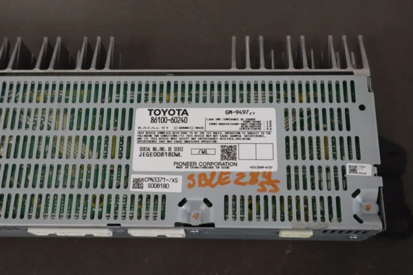 2010-2013 Lexus GX460 (US Market) Pioneer Audio Radio Amplifier