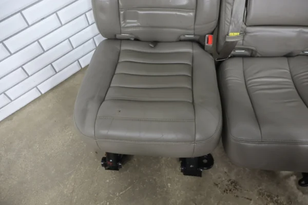2004 Hummer H2 Leather Seats Set 1st & 2nd Row *Wheat 502*