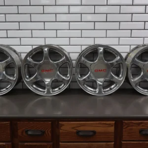 2001 GMC Sierra C3 Set of 4 17x7.5 Fully Polished Wheels *See Photos*