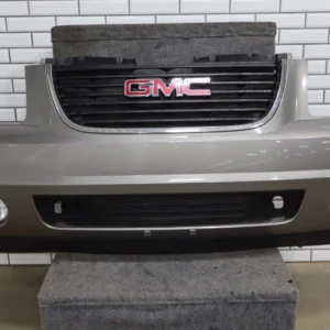 2008-2014 GMC Yukon SLT Front Bumper Steel Gray Metallic 16U