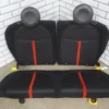 57_1ab65d0e-573a-4f6e-a950-c44378838d3b 2012-2017 Fiat 500 Abarth (1.4L Turbo 2-Door) Cloth Rear Seat Black/Red