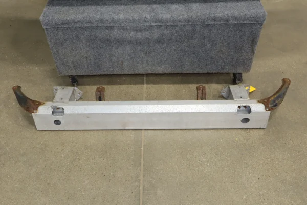 57_1d17da31-17f3-42ab-b64b-cac47e5c0bdd 05-11 Toyota Tacoma Base Model Front Bumper Cover W/Fog Lights & Rebar *Damage*