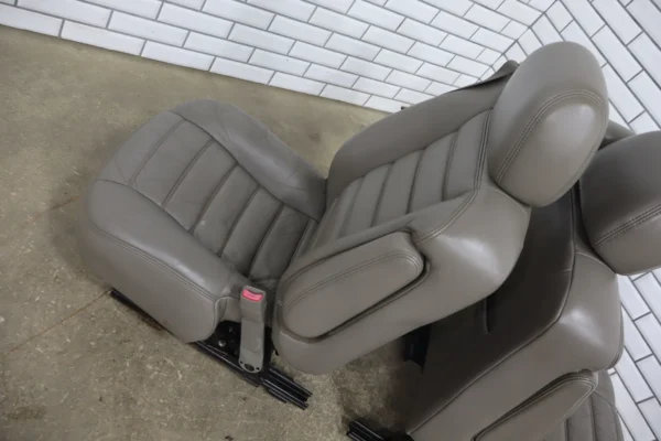 2004 Hummer H2 Leather Seats Set 1st & 2nd Row *Wheat 502*