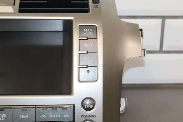 57_3d62b1eb-1db7-42fb-ba82-4b462f14677d 2010-2012 Lexus GX460 In-Dash Display Screen W/Climate Controls-Vents-Bezel