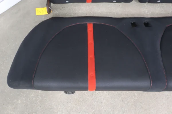 57_437d1673-266c-4275-a425-3a29d9cc7839 2012-2017 Fiat 500 Abarth (1.4L Turbo 2-Door) Cloth Rear Seat Black/Red