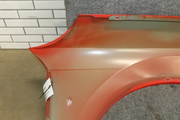 57_477797e0-fc4f-42e1-9d31-8311170bb8d0 1999-2004 Ford Mustang GT Left Fender XR3Z16006AA Performance Red ES XR3Z16006AA