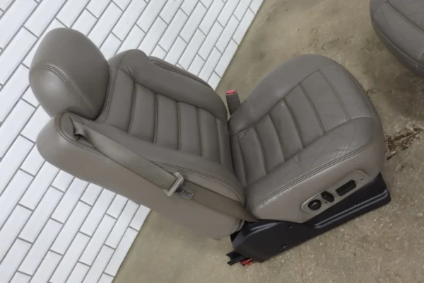 2004 Hummer H2 Leather Seats Set 1st & 2nd Row *Wheat 502*