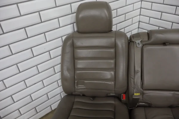 2004 Hummer H2 Leather Seats Set 1st & 2nd Row *Wheat 502*