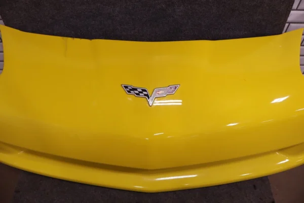 57_77035429-cbfc-4d4f-a4fa-45fb9409dde9 2006-2009 Chevrolet Corvette Base Front Bumper Yellow 19120412