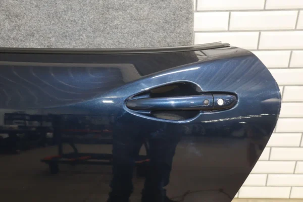 2019 Fiat 124 Spider Abarth Driver Left LH Door Shell Mare Blue Metallic PHB