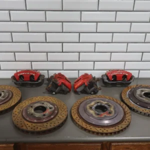 57_8861e1a1-3b5b-40cc-bd10-4df490ede5c1 1997-2004 C5 Corvette Baer 2 Piece Brake Rotor Set x4 - W/ Z06 OEM Calipers