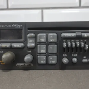 57_91dee6b3-5ada-4ef4-a830-7f98cfa33a6d 1997-2002 Pontiac Firebird Trans AM Radio OEM Monsoon - CD Player Inoperative