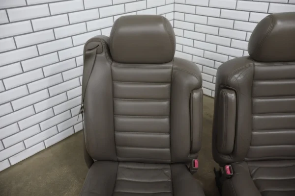 2004 Hummer H2 Leather Seats Set 1st & 2nd Row *Wheat 502*