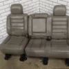2004 Hummer H2 Leather Seats Set 1st & 2nd Row *Wheat 502*