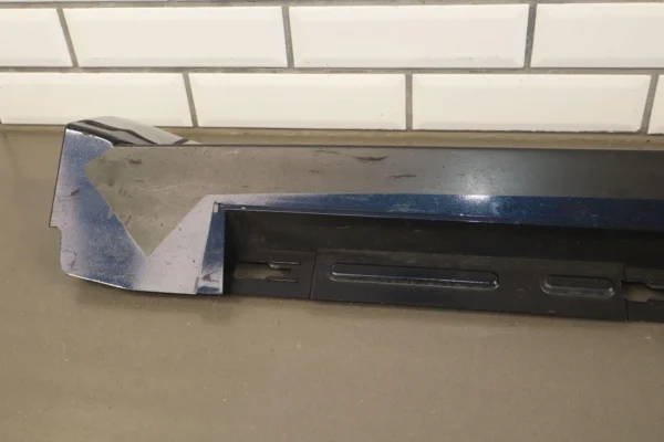 57_b5a96054-a3e1-458b-b551-82b616dd6dc8 19-20 Fiat 124 Spider Abarth Left LH Rocker Molding Side Skirt Mare Blue PHB