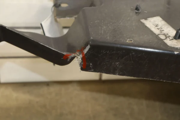57_b74fa7b0-adb2-44fd-be40-13941e6e3acc 97-04 C5 Corvette Right Passenger Front Inner Fender Structure *Damaged*