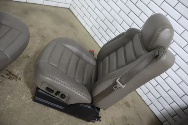 2004 Hummer H2 Leather Seats Set 1st & 2nd Row *Wheat 502*