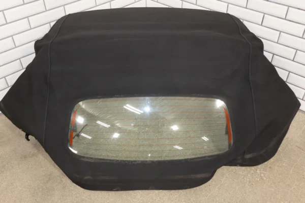 2017-202 Fiat 124 Spider Black Convertible Top/Roof (Cloth/Frame/Heated Glass)