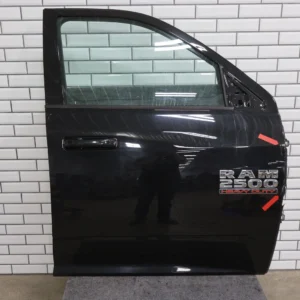 57_f304c3a9-a2a4-417e-b116-5846e90fc625 10-18 Ram 2500 4th Gen Mega Cab Front Right RH Door (Brilliant Black PXR)