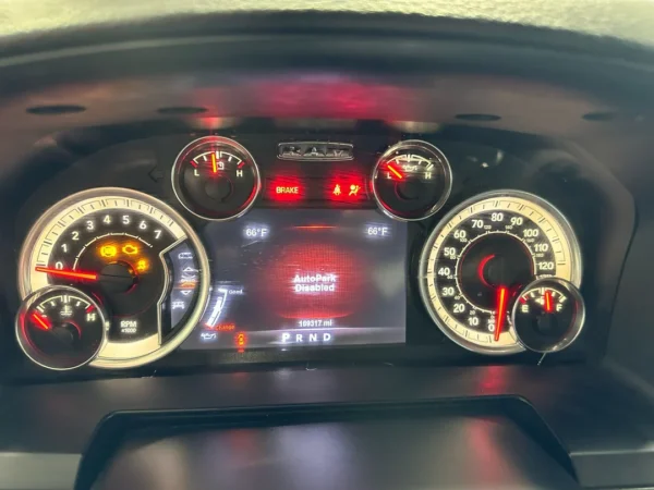 2017 Ram 1500 2500 3500 (Gasoline) 120MPH Speedometer Instrument Cluster