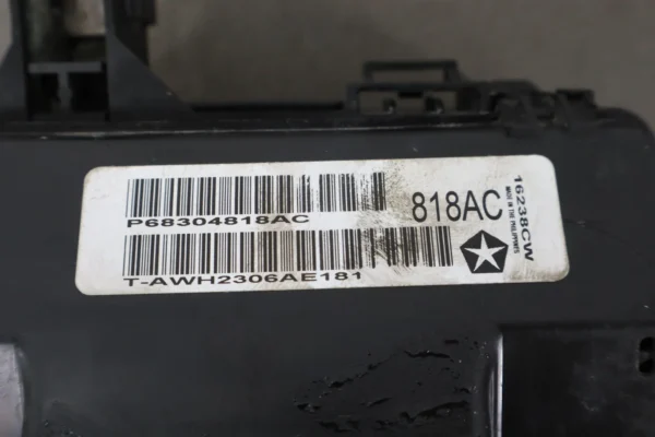 2017 Dodge Challenger Hellcat 6.2L Engine Fuse Box (Cut Harness) 68304818AC
