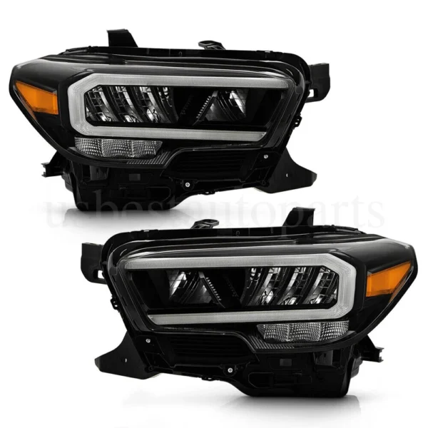 s-l1600 (36) Headlights For 2020-2023 Toyota Tacoma Limited For TRD Chrome Full LED LH+RH