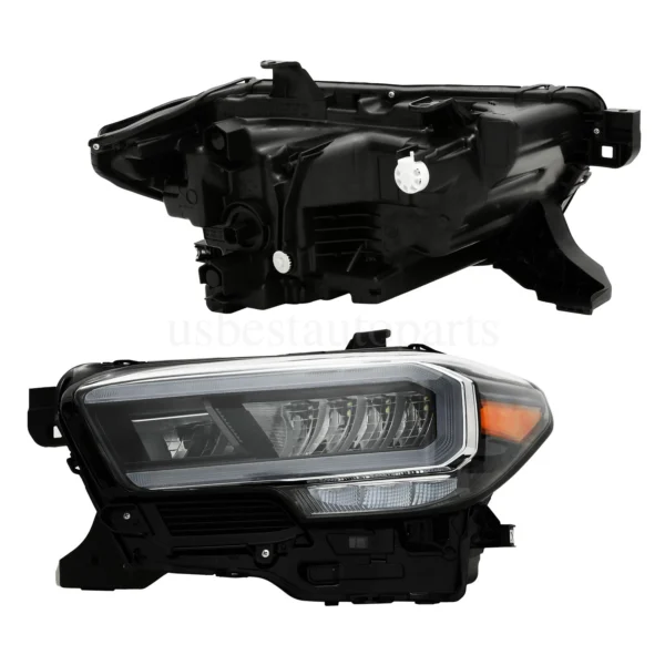 s-l1600 (37) Headlights For 2020-2023 Toyota Tacoma Limited For TRD Chrome Full LED LH+RH