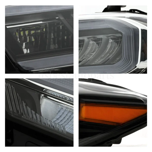 s-l1600 (39) Headlights For 2020-2023 Toyota Tacoma Limited For TRD Chrome Full LED LH+RH