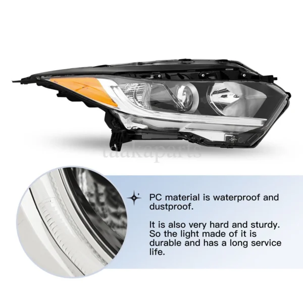 s-l1600 (50) Headlights Headlamps Halogen w/LED DRL Pair LH RH For 2019 2022 Honda HRV HR-V