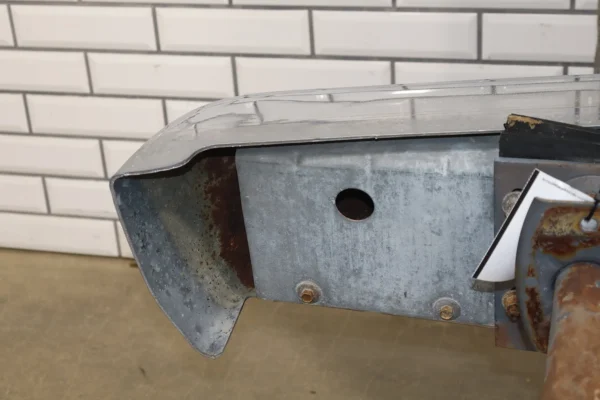 1987 Lincoln Continental Front Bumper Regatta Blue 3S
