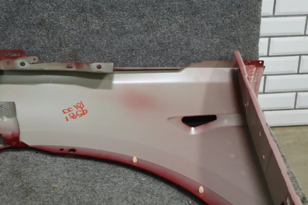 web_4fa9f38f-16aa-4837-b1c7-8857bad63978 2016-2020 OEM Tesla Model X Front Right Passenger Fender Panel Red PPMR
