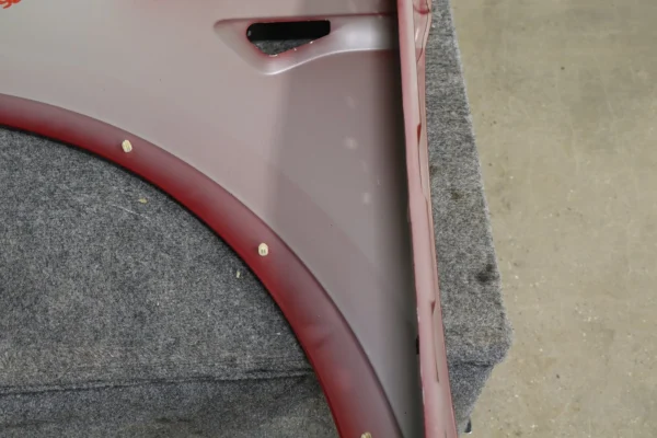 web_66691138-389c-4436-8824-f896045e84ef 2016-2020 OEM Tesla Model X Front Right Passenger Fender Panel Red PPMR