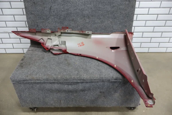 web_9c216953-095d-4cf7-af5f-773434924542 2016-2020 OEM Tesla Model X Front Right Passenger Fender Panel Red PPMR
