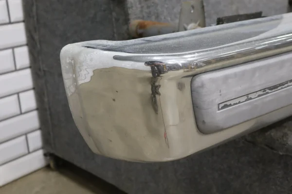 1987 Lincoln Continental Front Bumper Regatta Blue 3S