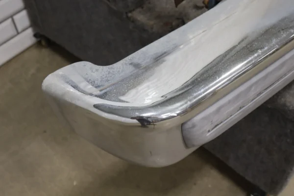1987 Lincoln Continental Front Bumper Regatta Blue 3S