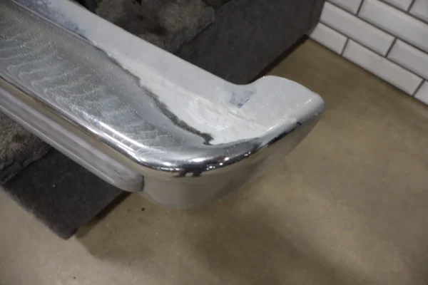 1987 Lincoln Continental Front Bumper Regatta Blue 3S