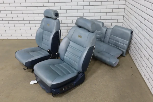 1984 Nissan 300ZX 30th Anniversary 2+2 Power Leather Seats Set Blue